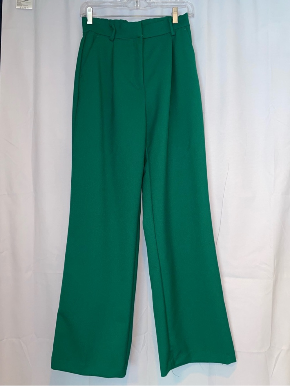 H&M Emerald Green Wide Leg Trousers